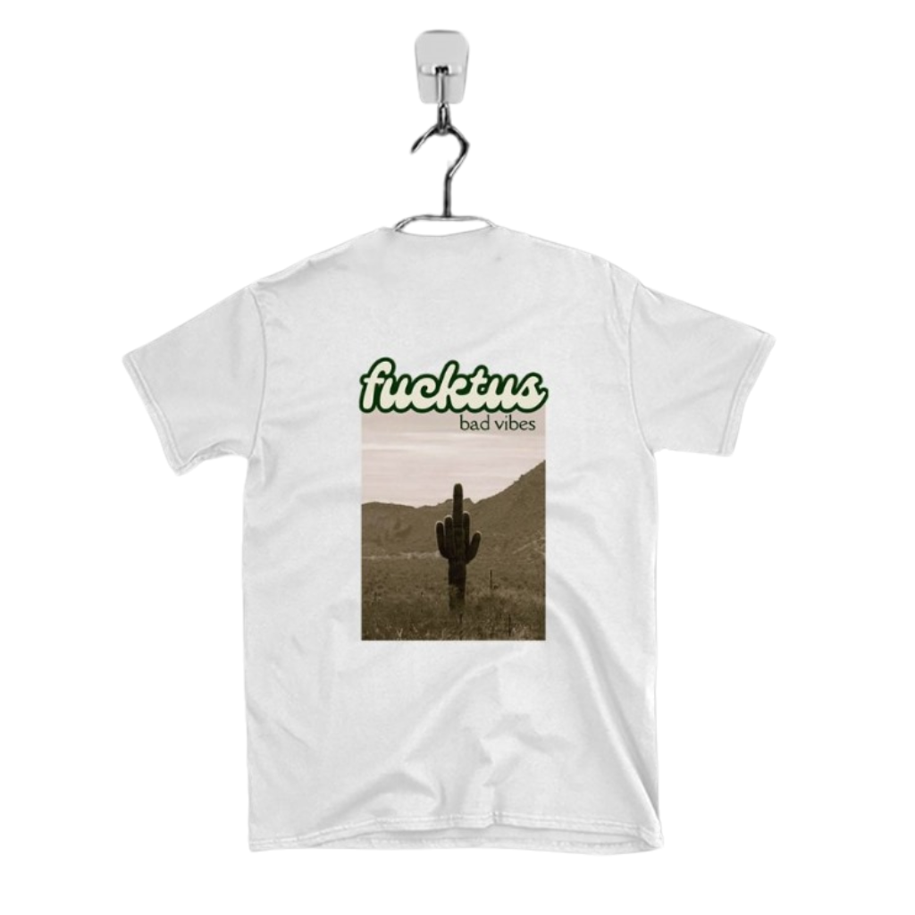 Camiseta Fucktus Blanco