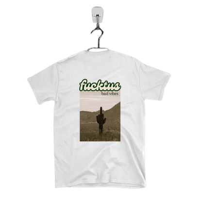 Camiseta Fucktus Blanco